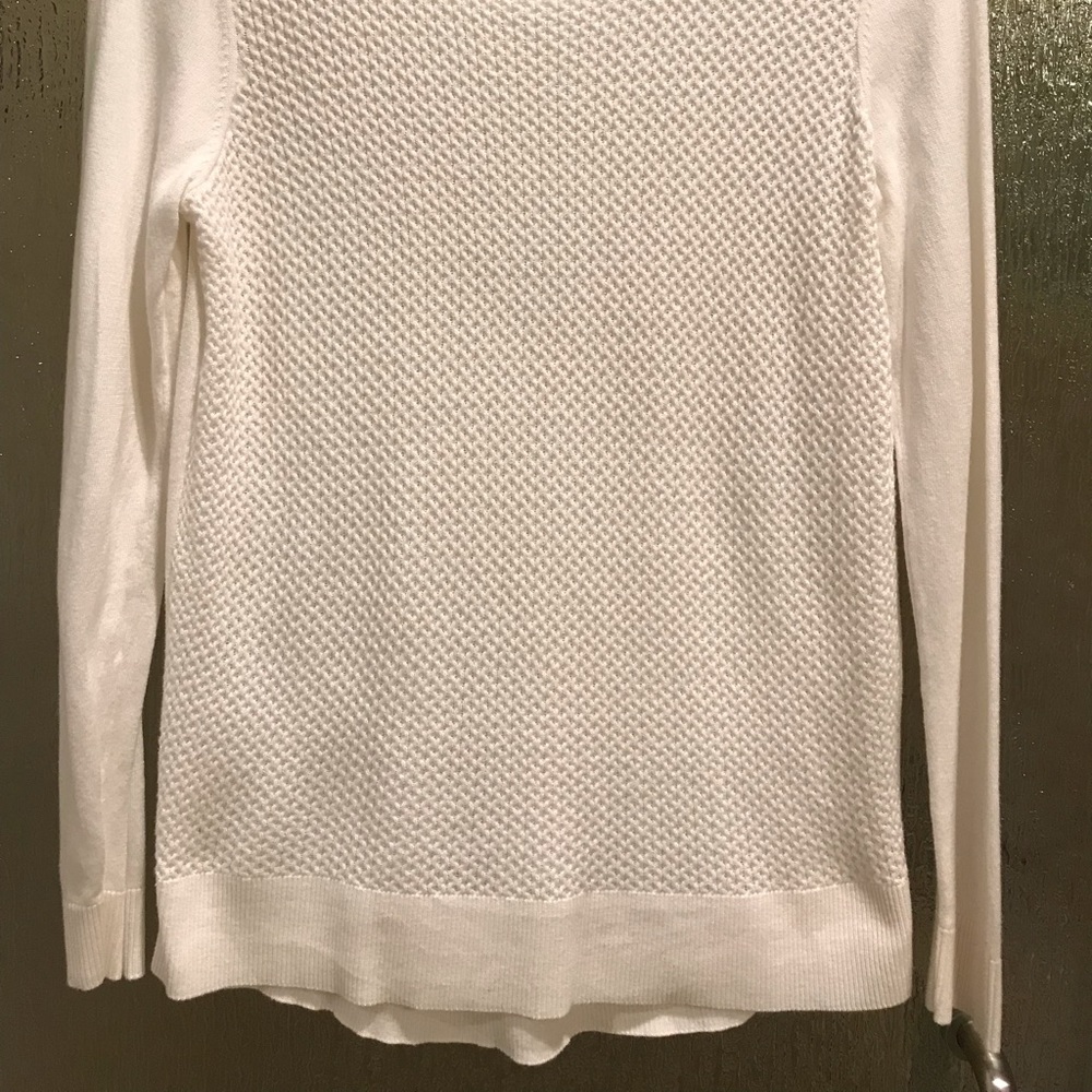 Ann Taylor white sweater